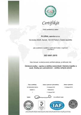 Certifikát